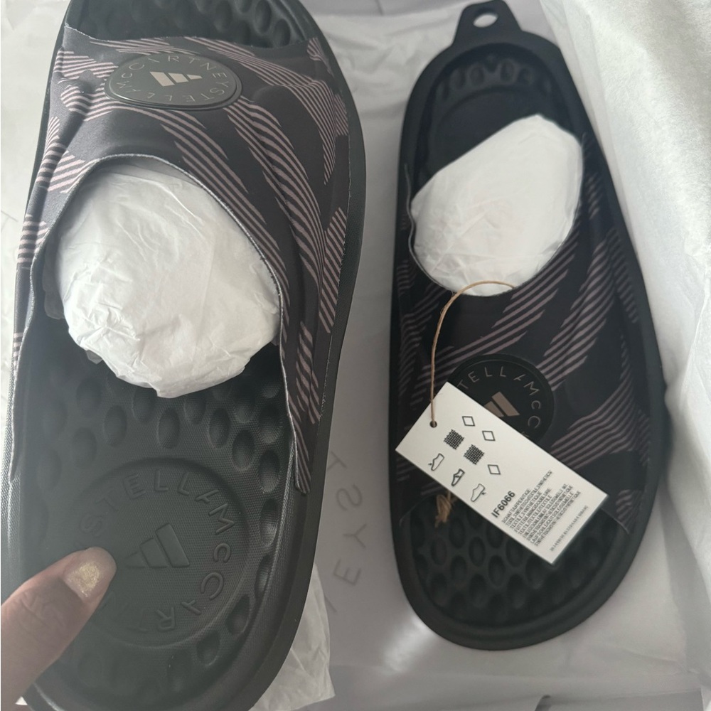 Adidas by Stella McCartney Black sandals